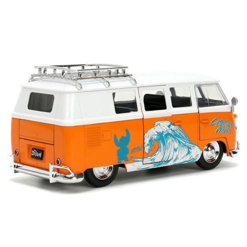Furgoneta Lilo & Stitch Vehículo 1961 VW Bus Stitch Escala 1:24
