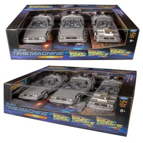 Set 3 Coches Regreso al Futuro 1985-90 - Escala 1:24 2