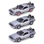 Set 3 Coches Regreso al Futuro 1985-90 - Escala 1:24