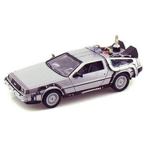 Set 3 Coches Regreso al Futuro 1985-90 - Escala 1:24
