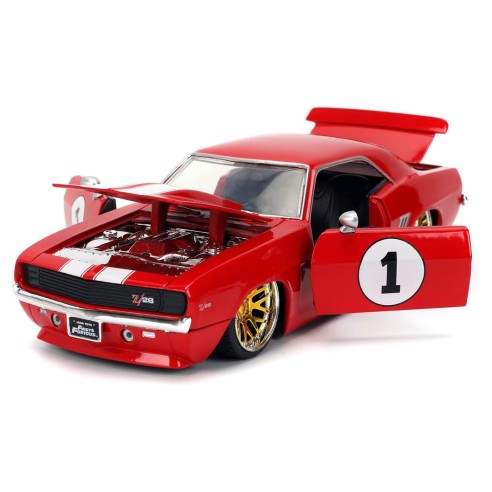 Coche Chevrolet Camaro nº1 1969 Fast & Furious 4 (2009) Escala 1:24