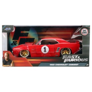 Coche Chevrolet Camaro nº1 1969 Fast & Furious 4 (2009) Escala 1:24 2