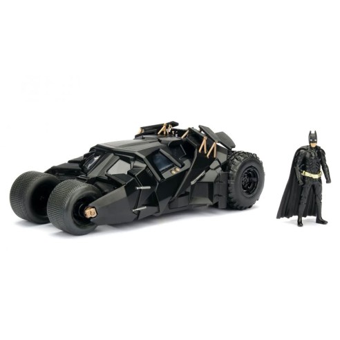 Coche Batmobile Batman - The Dark Knight con Figura de Batman - Escala 1:24