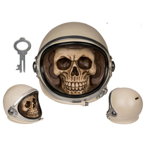 Hucha Calavera Casco Astronauta