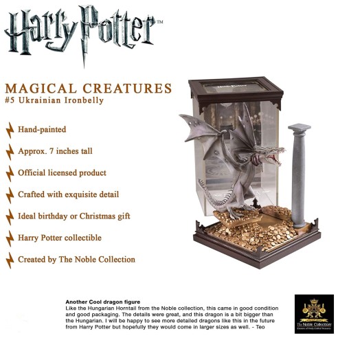 Criaturas Mágicas Harry Potter Dragón Ucraniano Ironbelly