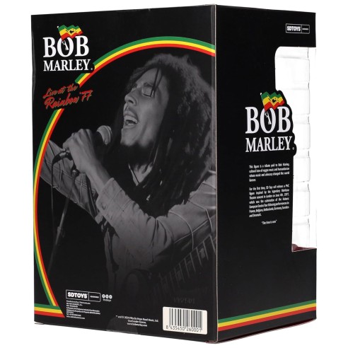 Figura Bob Marley Concierto Rainbow 77 - 18 cm
