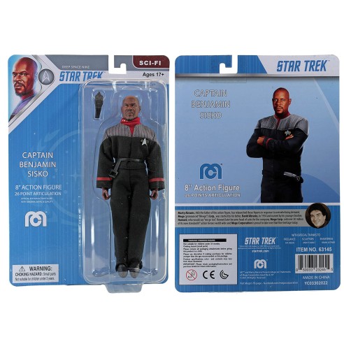 Figura Retro Capitan Sisko Star Trek 20 cm