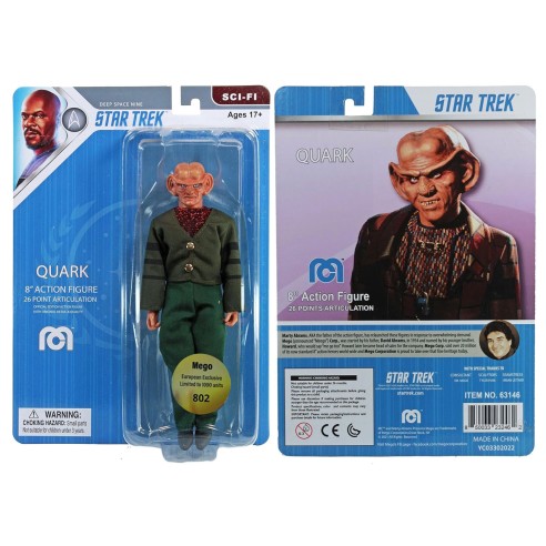 Figura Retro Quark Star Trek 20 cm