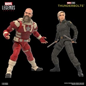Figuras Yelena Belova y Red Guardian Thunderbolts 15 cm