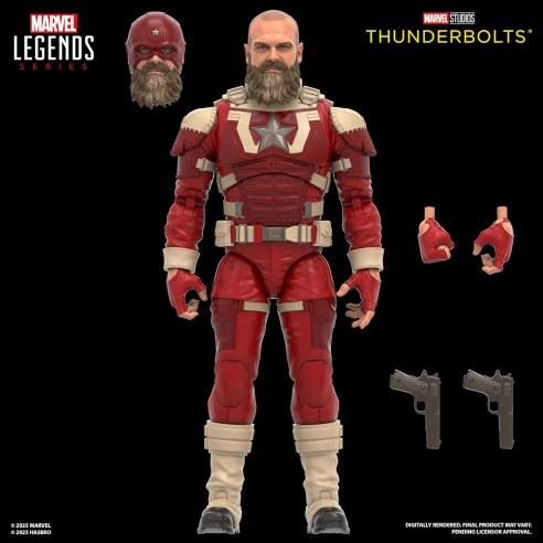Figuras Yelena Belova y Red Guardian Thunderbolts 15 cm
