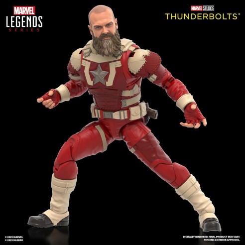 Figuras Yelena Belova y Red Guardian Thunderbolts 15 cm