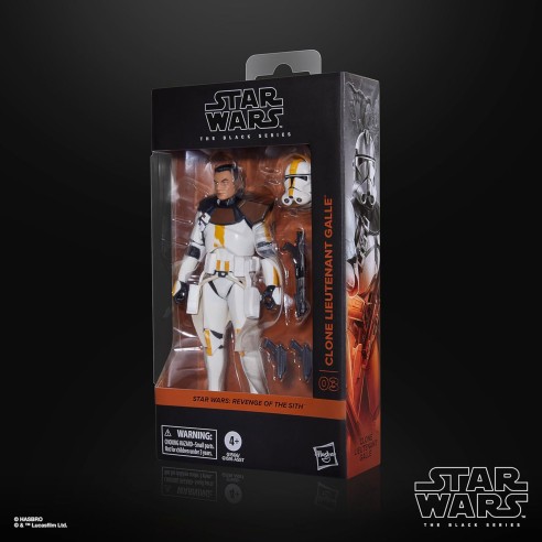 Figura Clone Lieutenant Star Wars Revenge of the Sith Black Series 15 cm