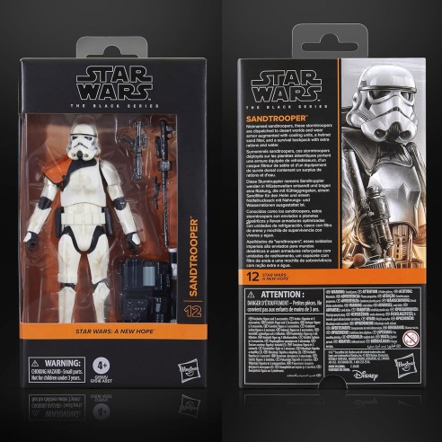 Figura Sandtrooper Star Wars A New Hope Black Series 15 cm