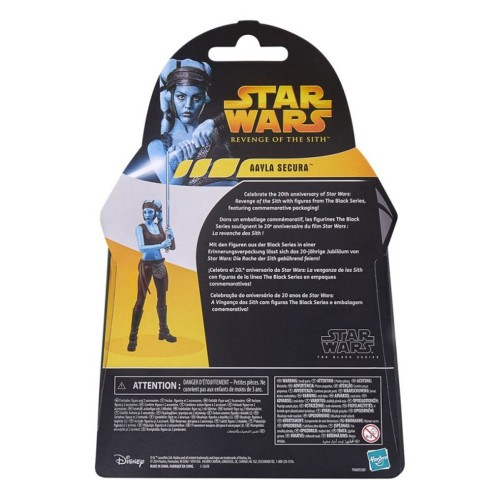 Figura Aayla Secura, Venganza de los Sith - 20 Aniversario - 15 cm