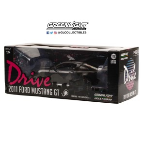 Coche Ford Mustang GT 5.0 Película Drive (2011) Escala 1:18 2