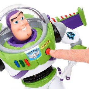 Figura de Acción Parlante Interactiva Buzz Lightyear Toy Story 2