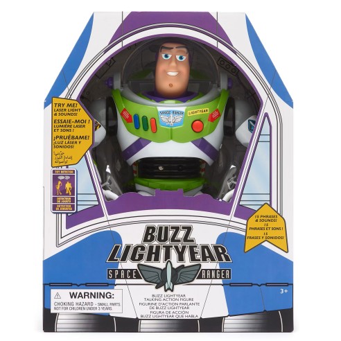Figura de Acción Parlante Interactiva Buzz Lightyear Toy Story