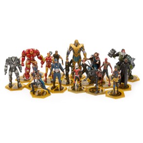 Megaset 16 Figuritas Marvel