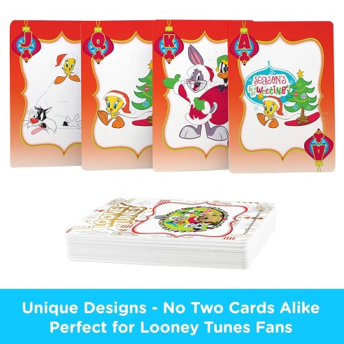 Baraja Póker Looney Tunes Holiday 2
