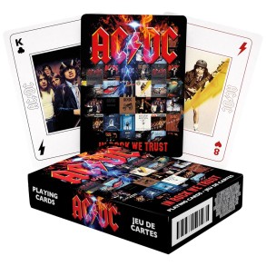 Baraja Póker AC/DC In Rock We Trust