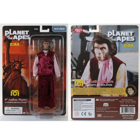 Figura Retro Zira 20 cm Planeta de Los Simios