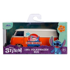 Furgoneta Lilo & Stitch 1961 VW Bus Stitch Escala 1:32 2