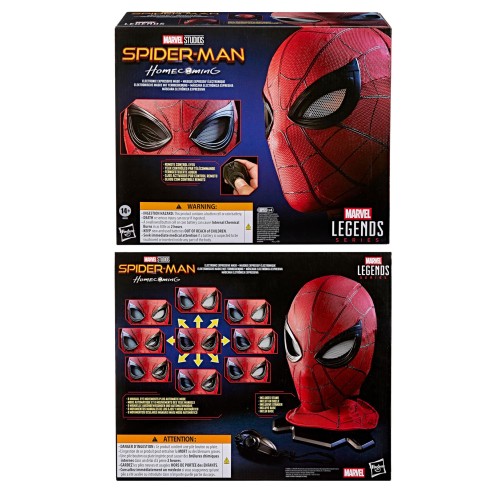 Máscara Electrónica Expresiva Spider-Man - Marvel Legends