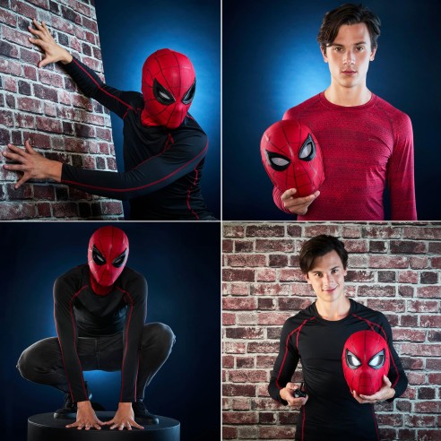 Máscara Electrónica Expresiva Spider-Man - Marvel Legends