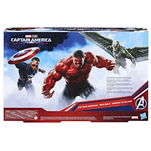 Set 3 Figura Avengers Captain América: Brave New World