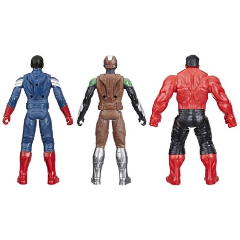 Set 3 Figura Avengers Captain América: Brave New World
