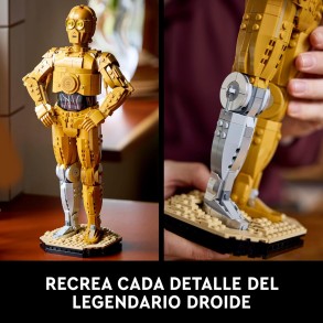 Lego Star Wars C-3PO Figura de Droide 75398  2