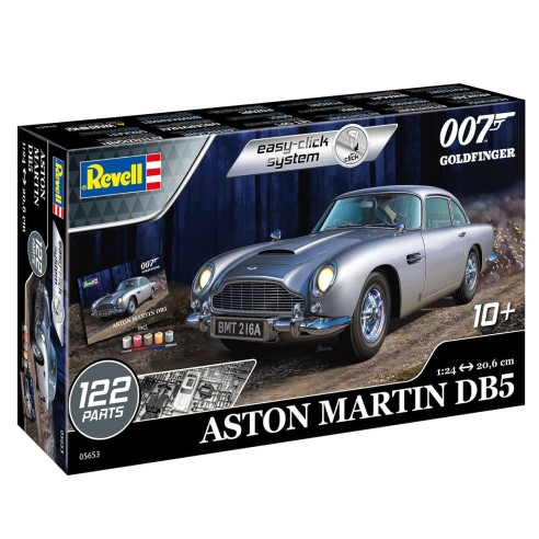 Kit de Maquetas Coche James Bond Aston Martin Escala 1:24
