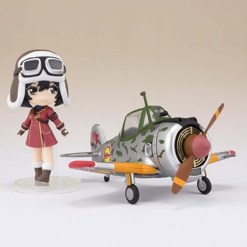 Figura Kylie & Hayabusa Kotobuki Squadron 13 cm