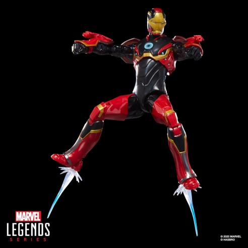 Figura Iron Man (Mark 72) 15 cm - Marvel Legends Series Build A Figure