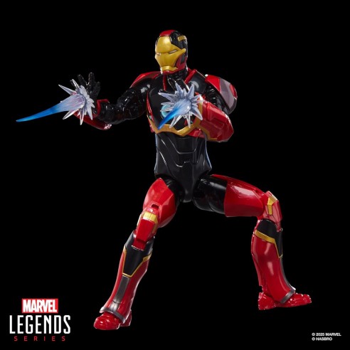 Figura Iron Man (Mark 72) 15 cm - Marvel Legends Series Build A Figure