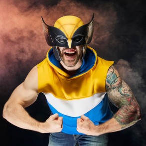 Máscara  Wolverine Premium 1:1 - Deadpool And Wolverine Marvel Legends Series