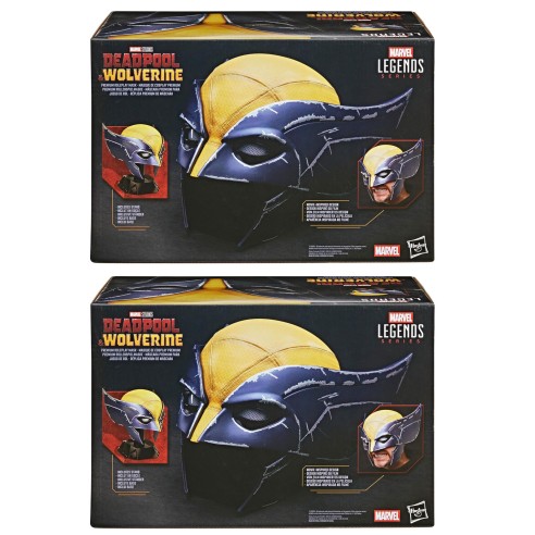 Máscara  Wolverine Premium 1:1 - Deadpool And Wolverine Marvel Legends Series