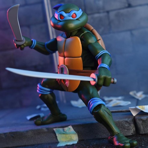 Figura Leonardo VHS 18 cm - Tortugas Ninja