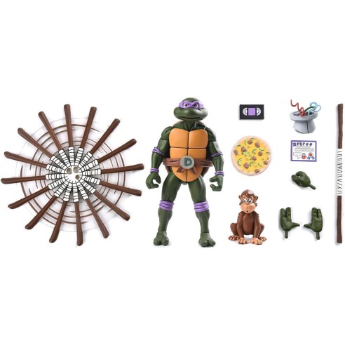 Figura Donatello VHS 18 cm - Tortugas Ninja