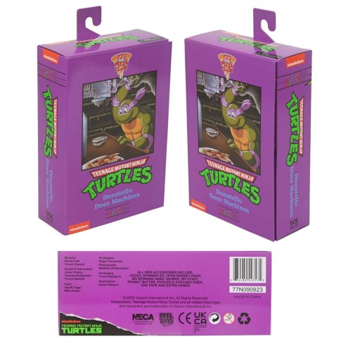 Figura Donatello VHS 18 cm - Tortugas Ninja
