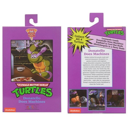 Figura Donatello VHS 18 cm - Tortugas Ninja