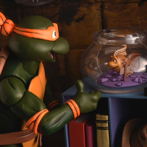 Figura Michelangelo VHS 18 cm - Tortugas Ninja