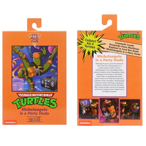 Figura Michelangelo VHS 18 cm - Tortugas Ninja
