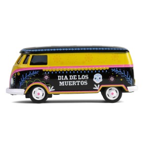 Coche Volkswagen Type 2 Panel Van - Día de los Muertos Escala 1:64