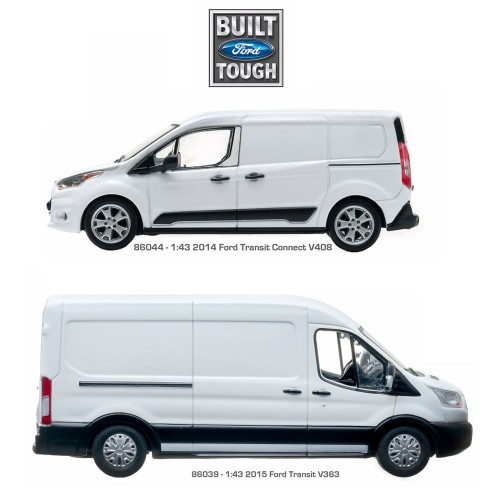 Furgoneta Ford Transit Connect (V408) 2014 Escala 1:43
