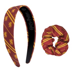 Set de Diadema y Lazo para el Pelo Classic Gryffindor Harry Potter 