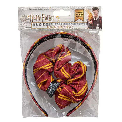 Set de Diadema y Lazo para el Pelo Classic Gryffindor Harry Potter 