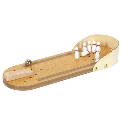 Mini Juego de Bolos de Escritorio