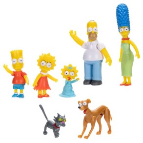 Conjunto 7 Figuras Familia Los Simpsons 6 cm 2