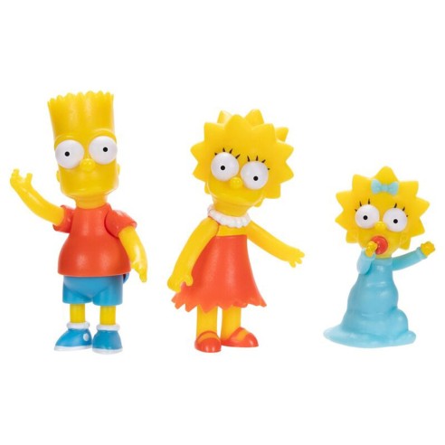 Conjunto 7 Figuras Familia Los Simpsons 6 cm